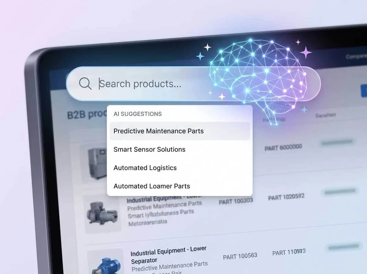 AI Is Reshaping B2B Ecommerce Product Search