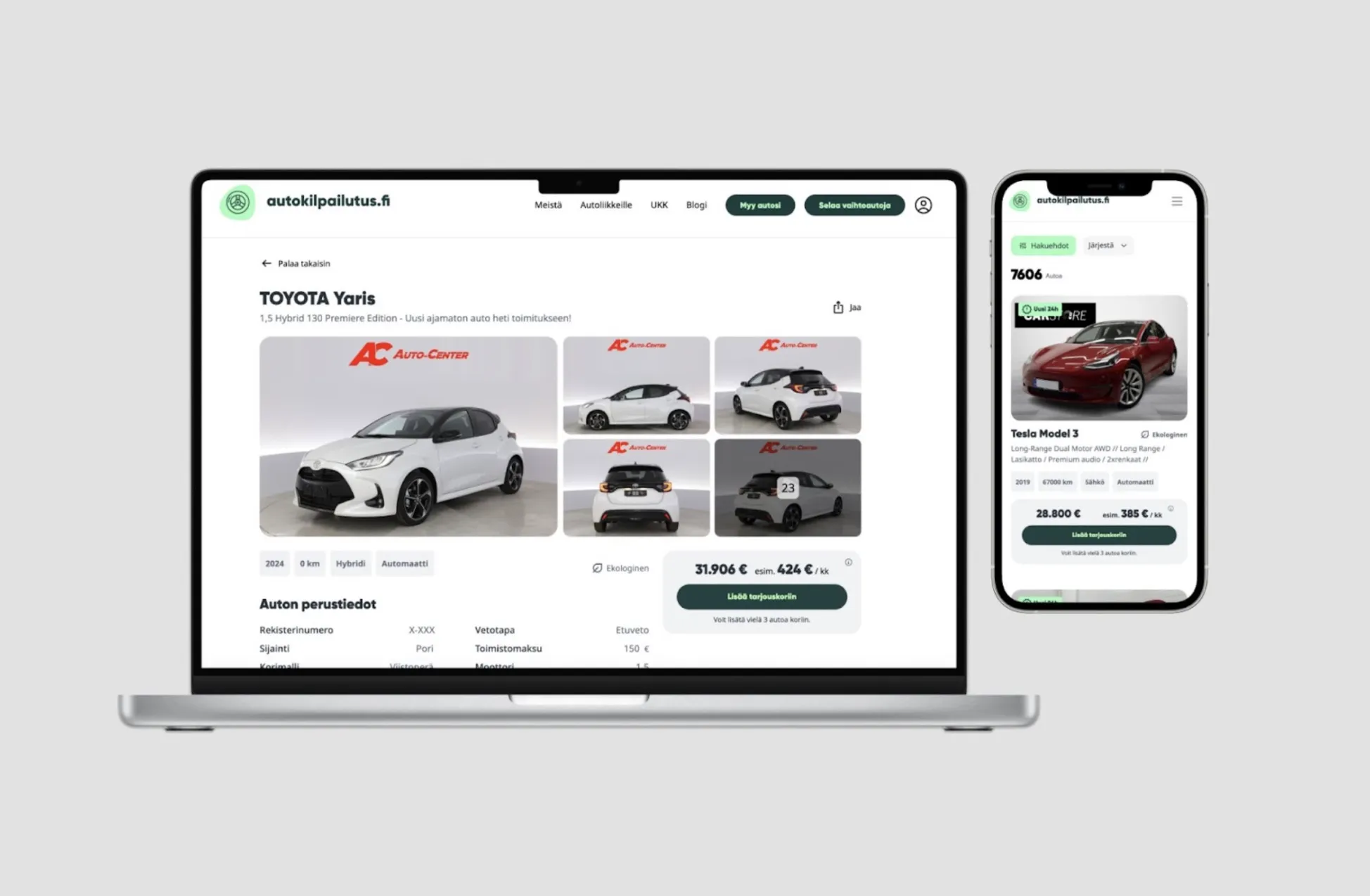 Pareto Helped Autokilpailutus.fi Cross the Finish Line on Schedule